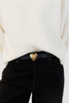Gold Heart Belt