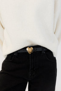 Gold Heart Belt