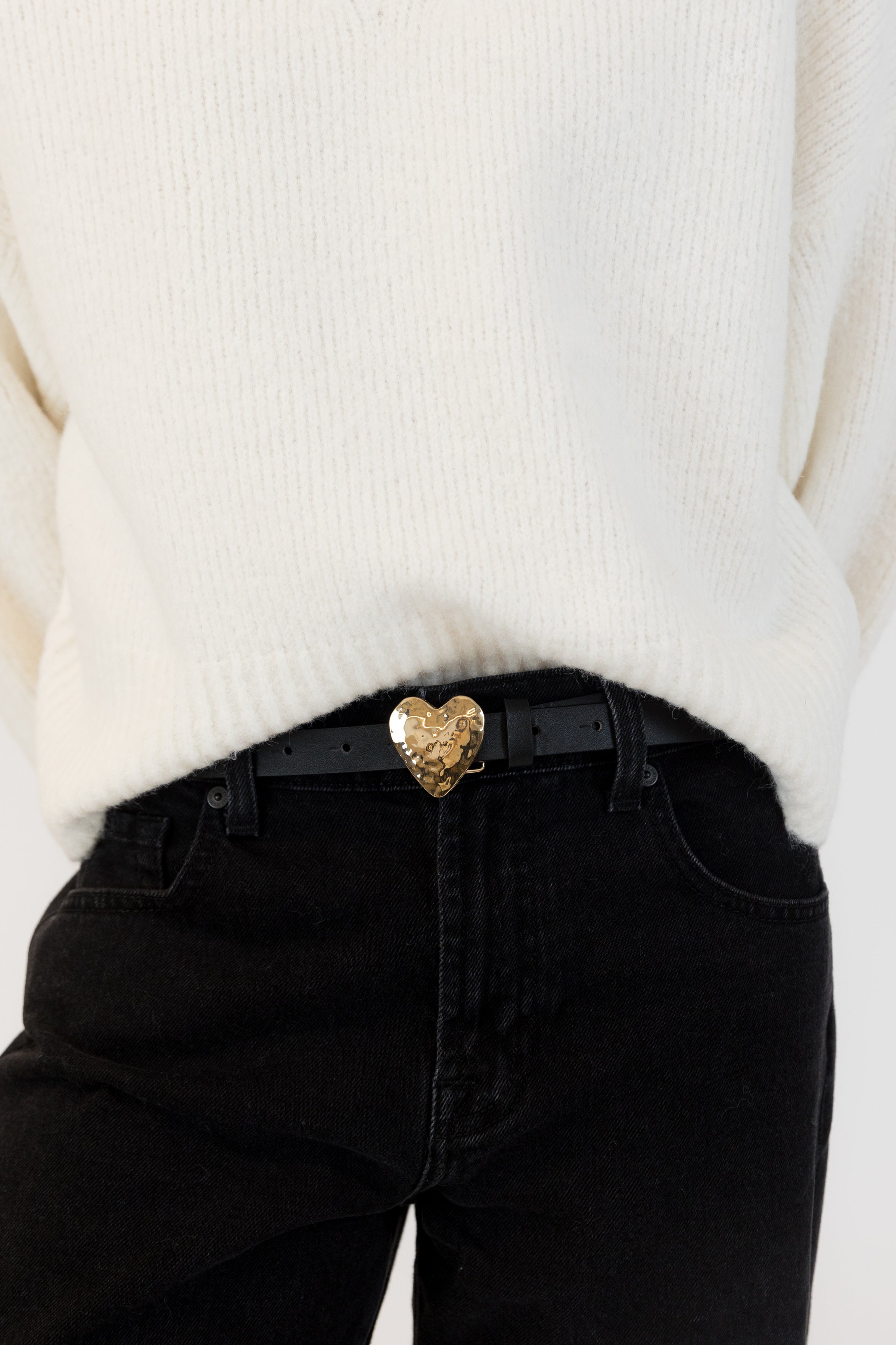 Gold Heart Belt