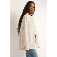 All Day Knit Jacket in Ivory