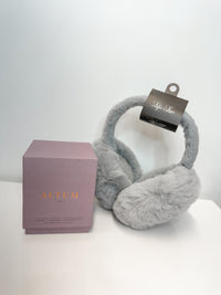 Earmuff + Candle Holiday Bundle in Grey