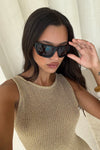 Ariya Mini Dress in Gold