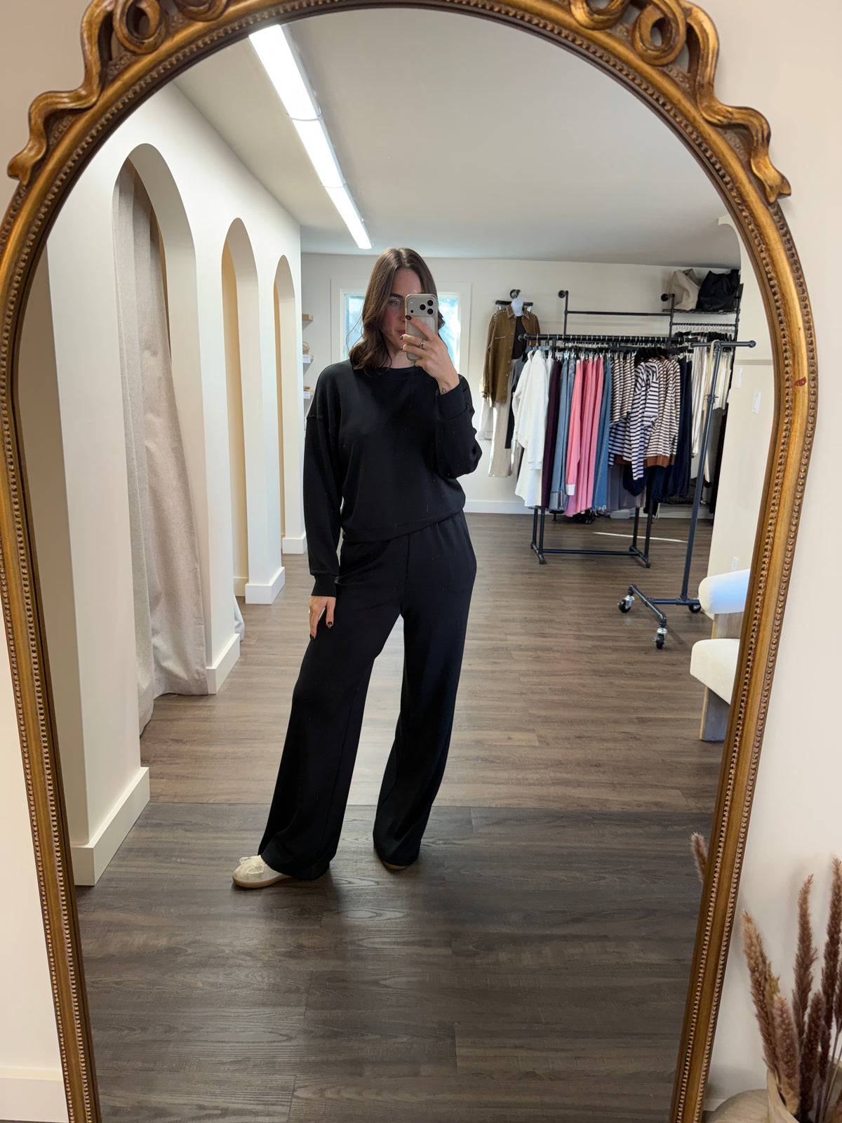 Wide Leg Pant | Black