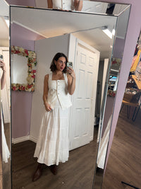 Kelly Maxi Skirt | White