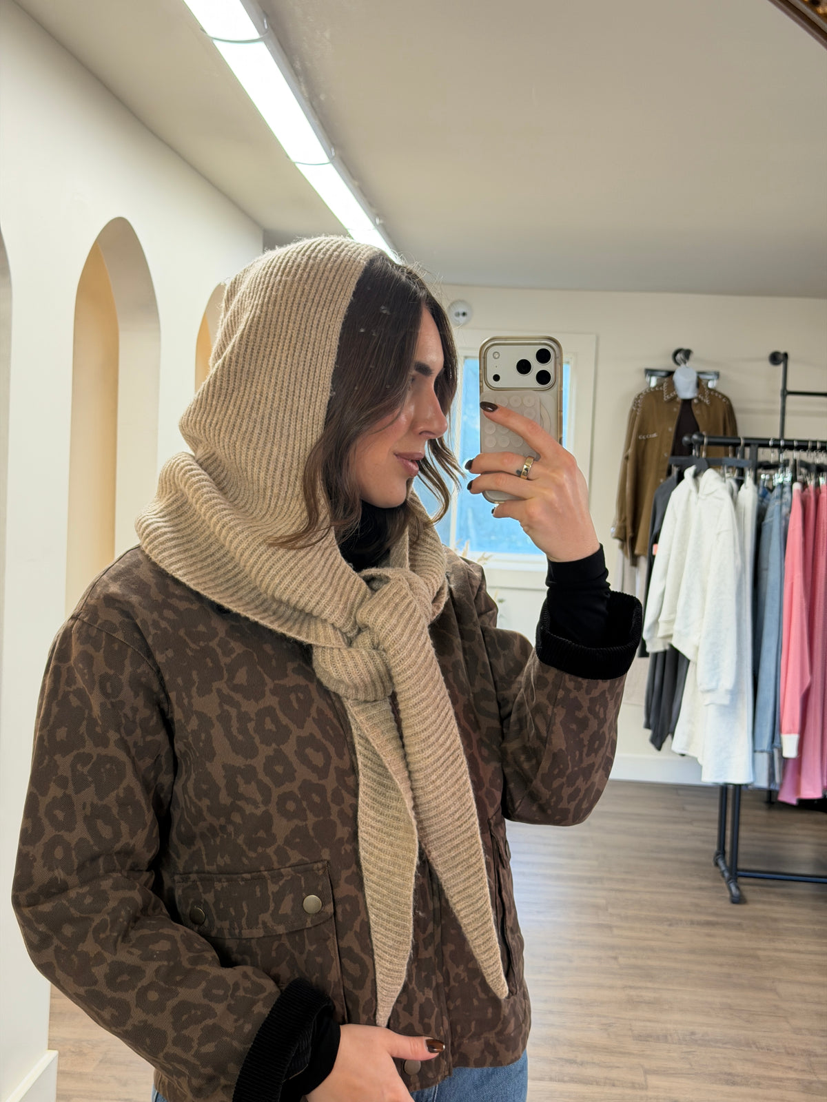 Patrizia Hooded Scarf | Two Colours