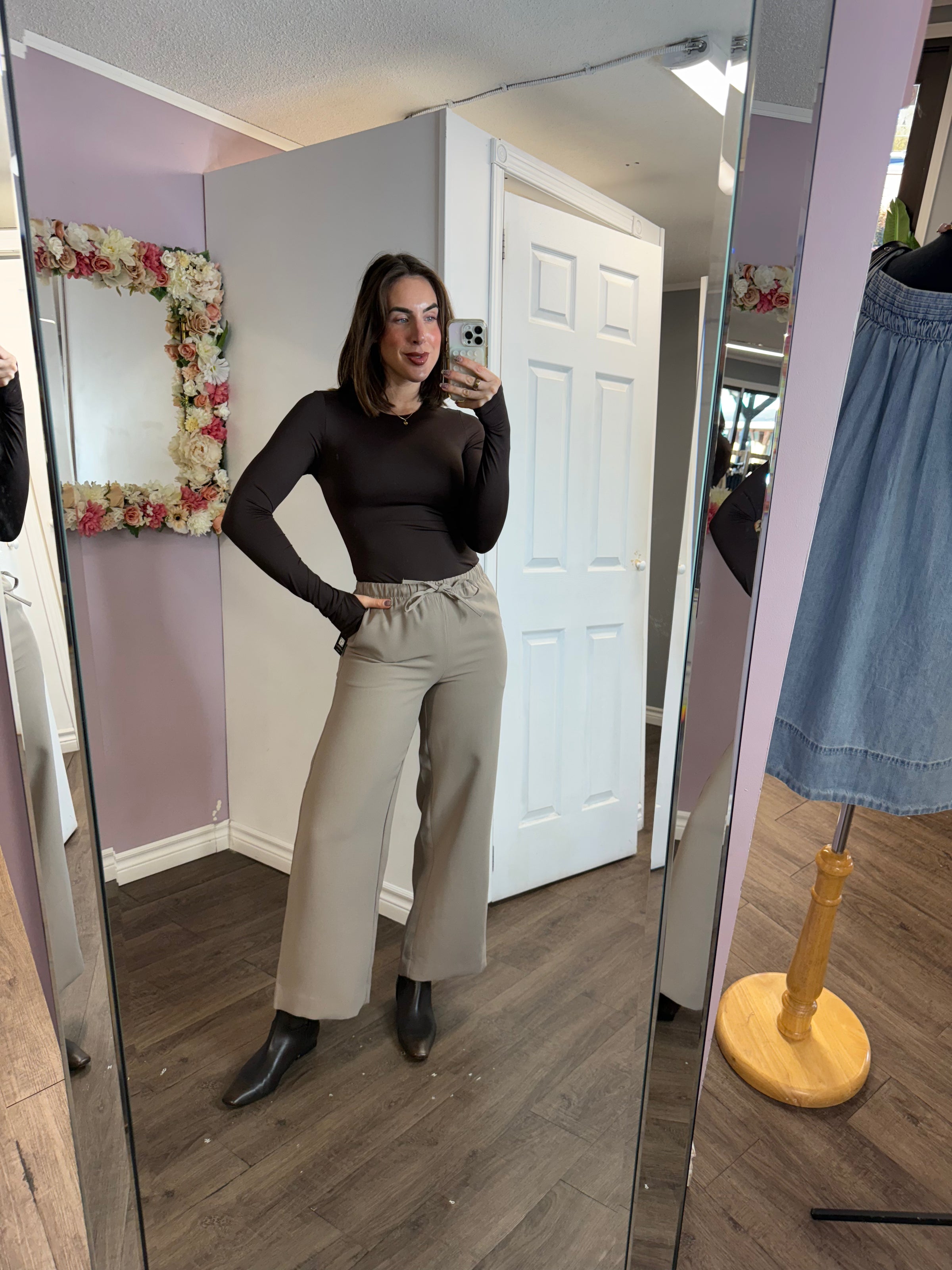 Hira Long Sleeve in Chocolate