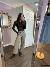 Hira Long Sleeve in Chocolate