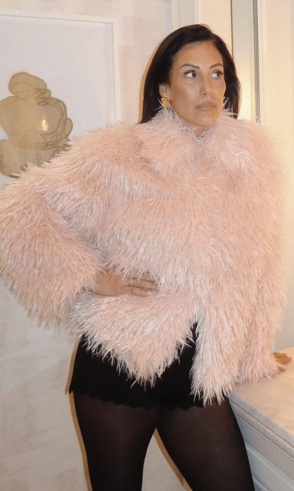 Alfie Jacket in Light Pink