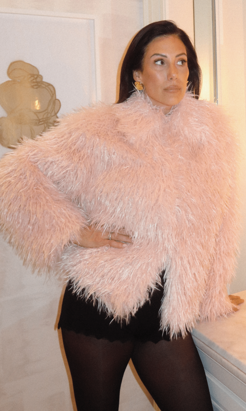 Alfie Jacket in Light Pink