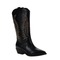Jumble Western Boot in Black