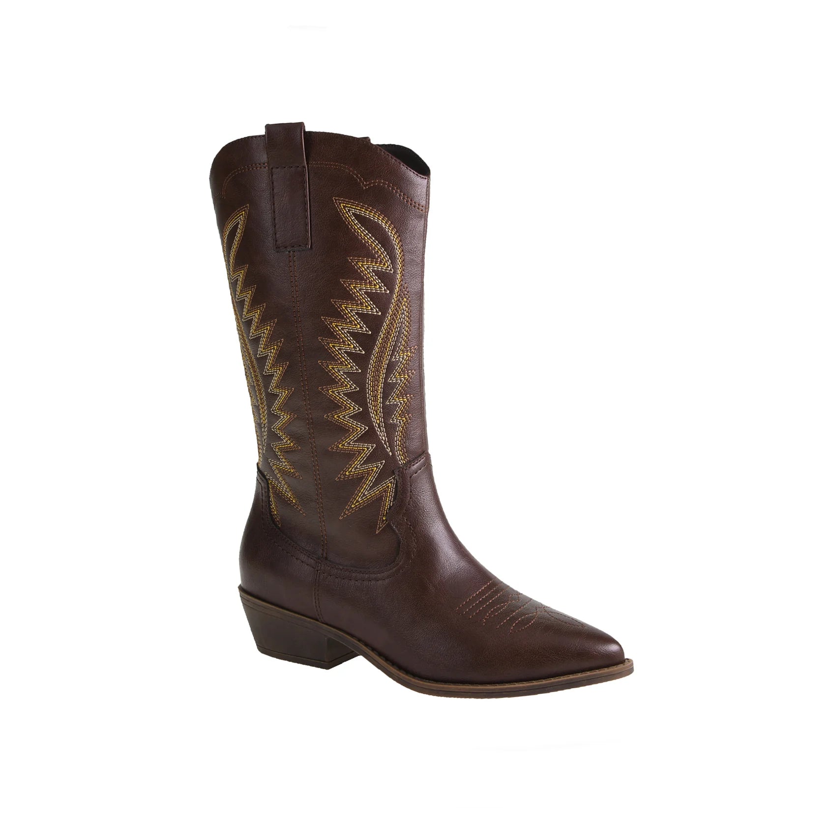 Jumble Western Boot in Brown