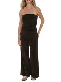 Mystique Tube Vest Wide Leg Jumpsuit
