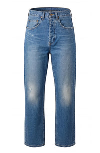 Maisie High Rise Vintage Straight in Nomad Blue