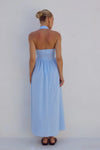 Locklea Midi Dress in Ice Blue