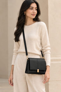 Maddie Leather Crossbody | Two Colours
