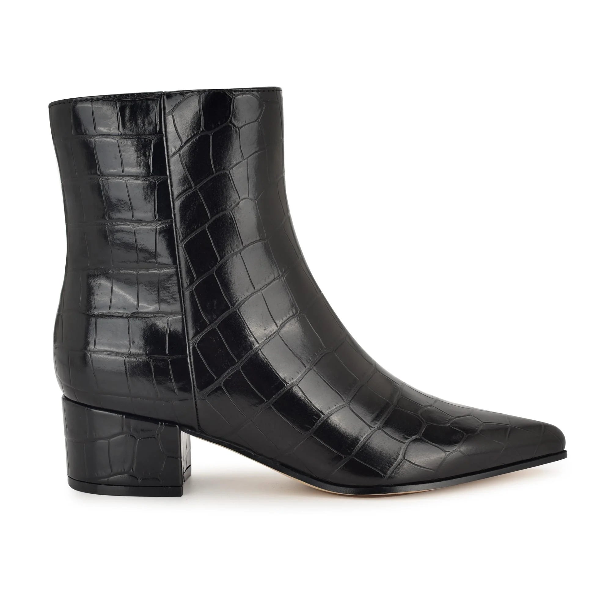 Maribu Croc Boot in Black