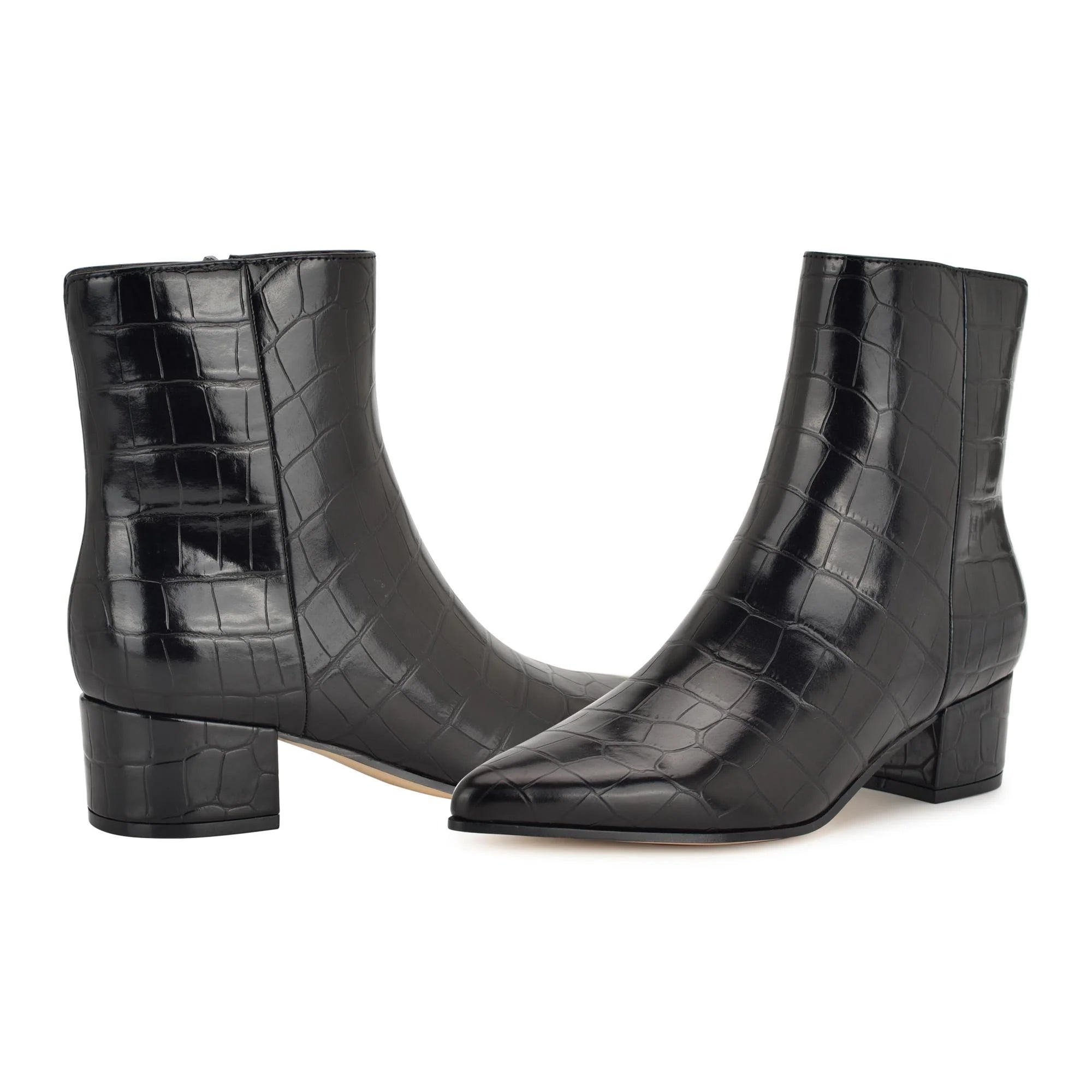 Maribu Croc Boot in Black