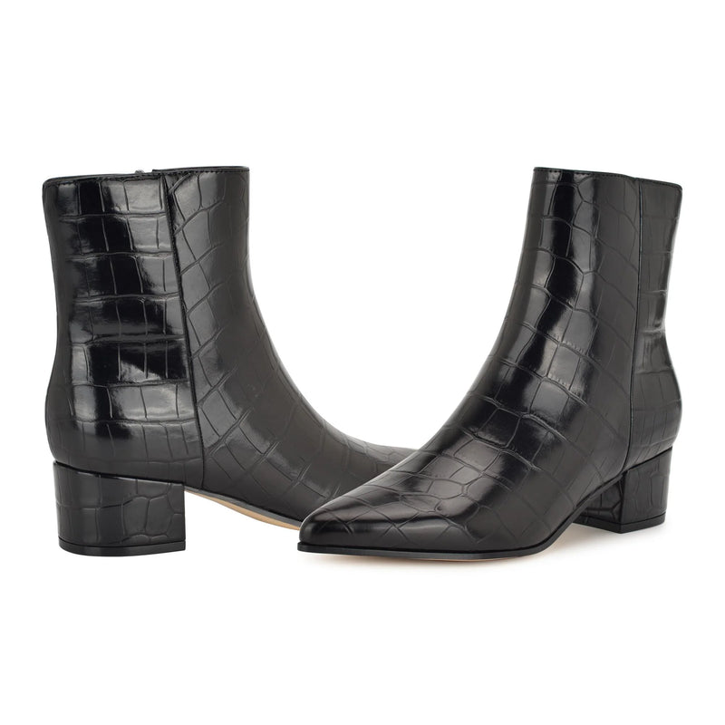 Maribu Croc Boot in Black