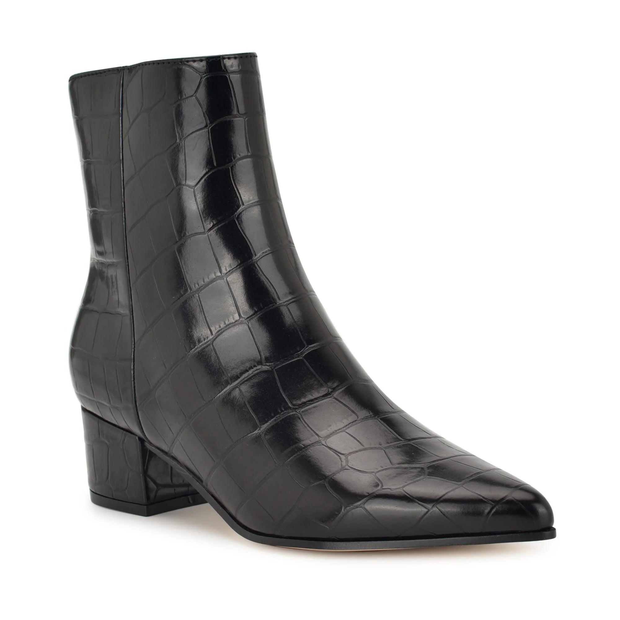 Maribu Croc Boot in Black