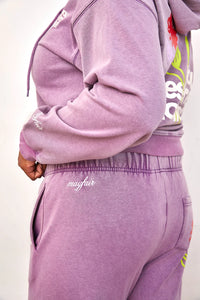You Deserve Flowers Wide Leg Sweatpants