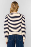 Melinda Navy Stripe Cardigan