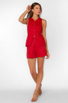 Pisces Vest in Salsa