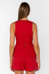 Pisces Vest in Salsa