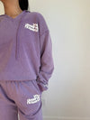 You Deserve Flowers Wide Leg Sweatpants
