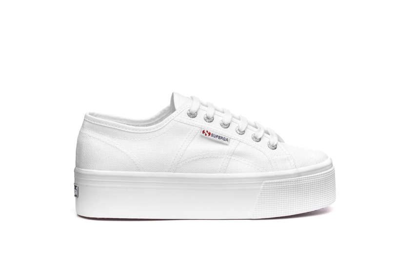 SUPERGA 2790 CANVAS PLATFORM SNEAKERS