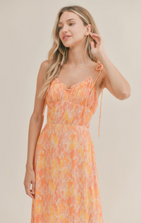 Coral Sunset Midi