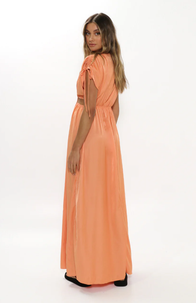 Marilyn Maxi Dress | Tangerine