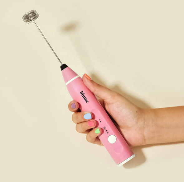 Milk Frother In Pink