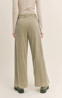 Kahlo Cord Pants In Sage