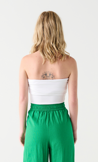 Ruched Strapless Top