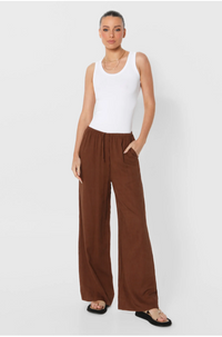 Zeni Pants in Chocolate