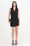 Dress Playsuit in Black