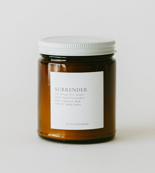 Surrender Candle | Smoked Cinnamon + Cedar | 9oz