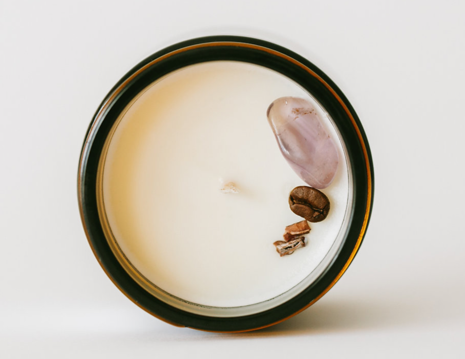 Cozy Candle | Espresso Bean + Toasted Hazelnut |12oz