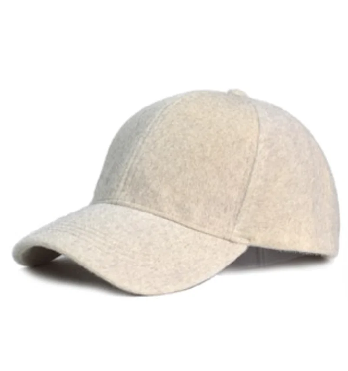 Luxe Felt Baseball Hat