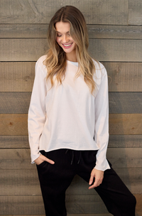 Cruela Crew Neck T-shirt In White