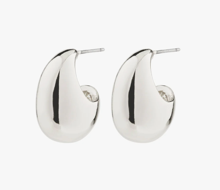 INTENT Earrings Silver Plated