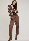 The Lennox Pant In Brunette