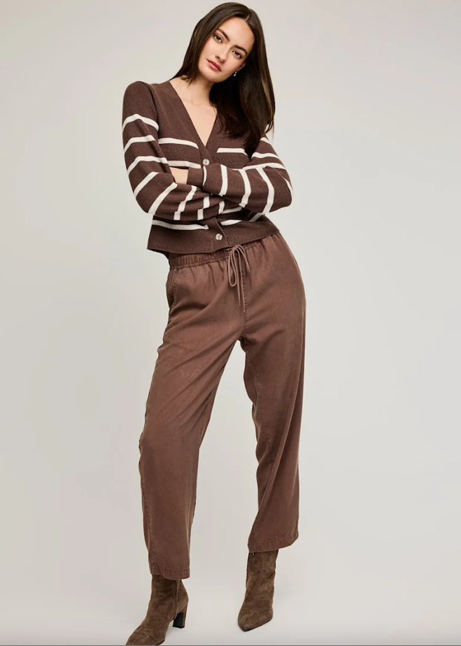 The Lennox Pant In Brunette