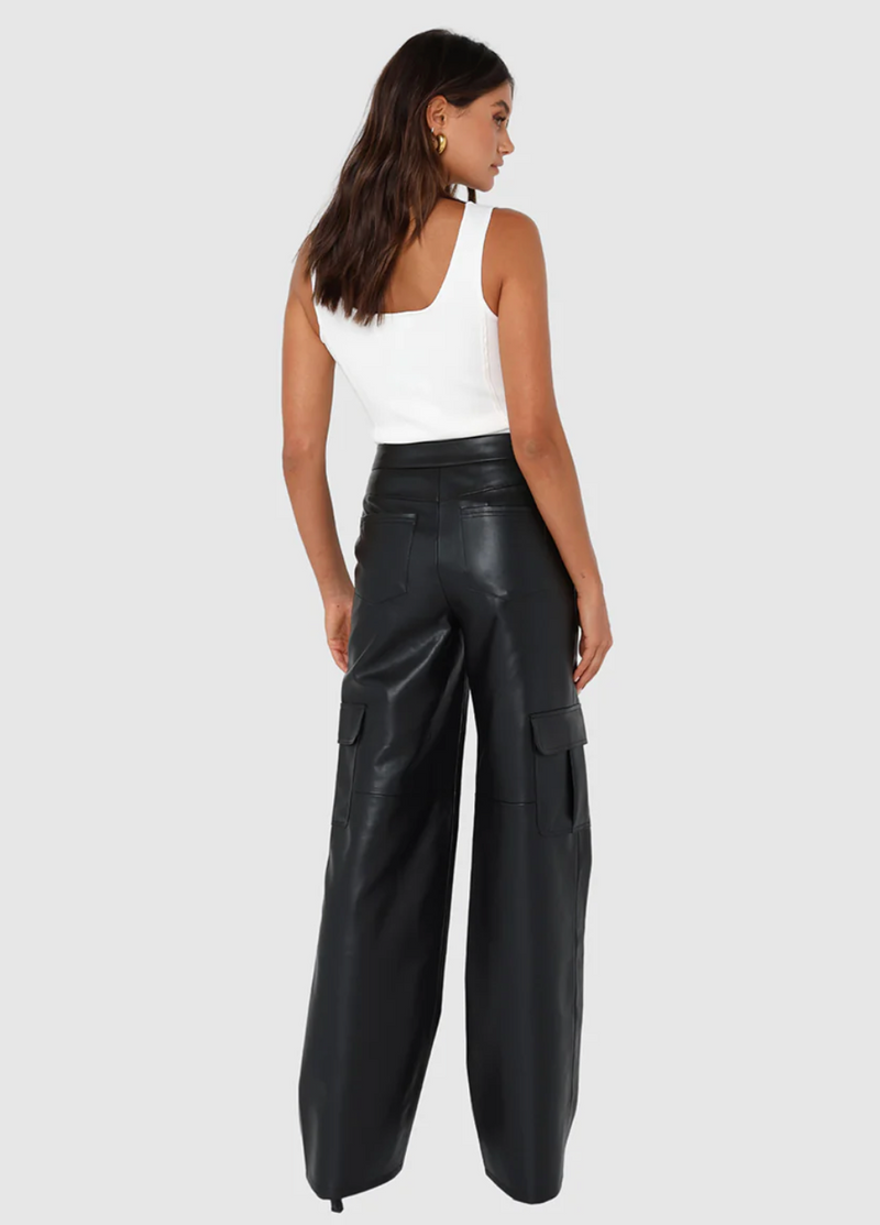 Billy Cargo Pants in Black