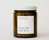 Follow The Sun Candle | Lemon, Sunflower + Suede | 9oz