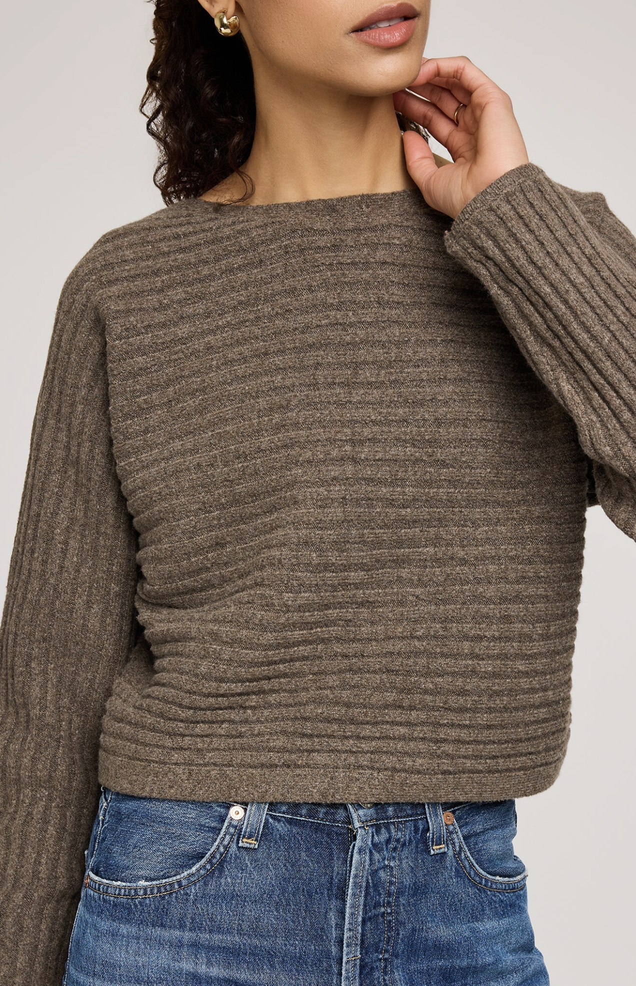 Niko Pullover Sweater | Humber Umber