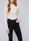 Wren Long Sleeve Mock Neck | Ecru