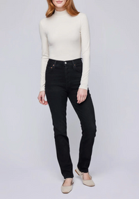 Wren Long Sleeve Mock Neck | Ecru