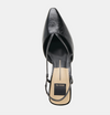 Ginay Heel | Black Leather