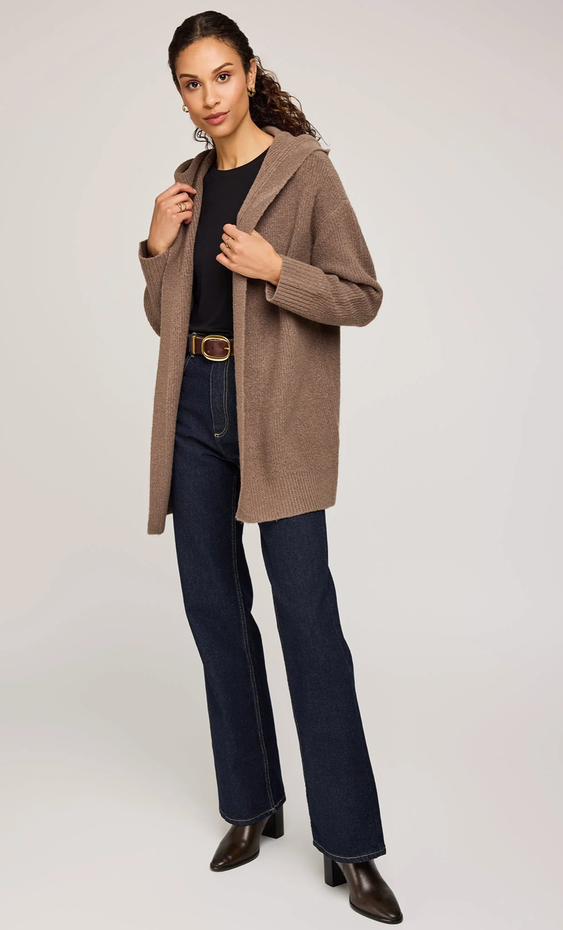 Ilana Cardigan | Heather Bark